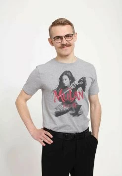 Henry Tiger Unisex DISNEY FIGHTING STANCE - T-Shirt Print - Melange Grey -Günstiges Henry Tiger Geschäft ff6620bbd1124100a2c4f33ca934938d